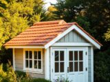 Die günstigste Dacheindeckung für ein Gartenhaus im Vergleich
