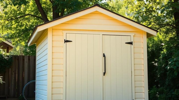 Gartenhütte streichen – Tipps für perfekte Ergebnisse