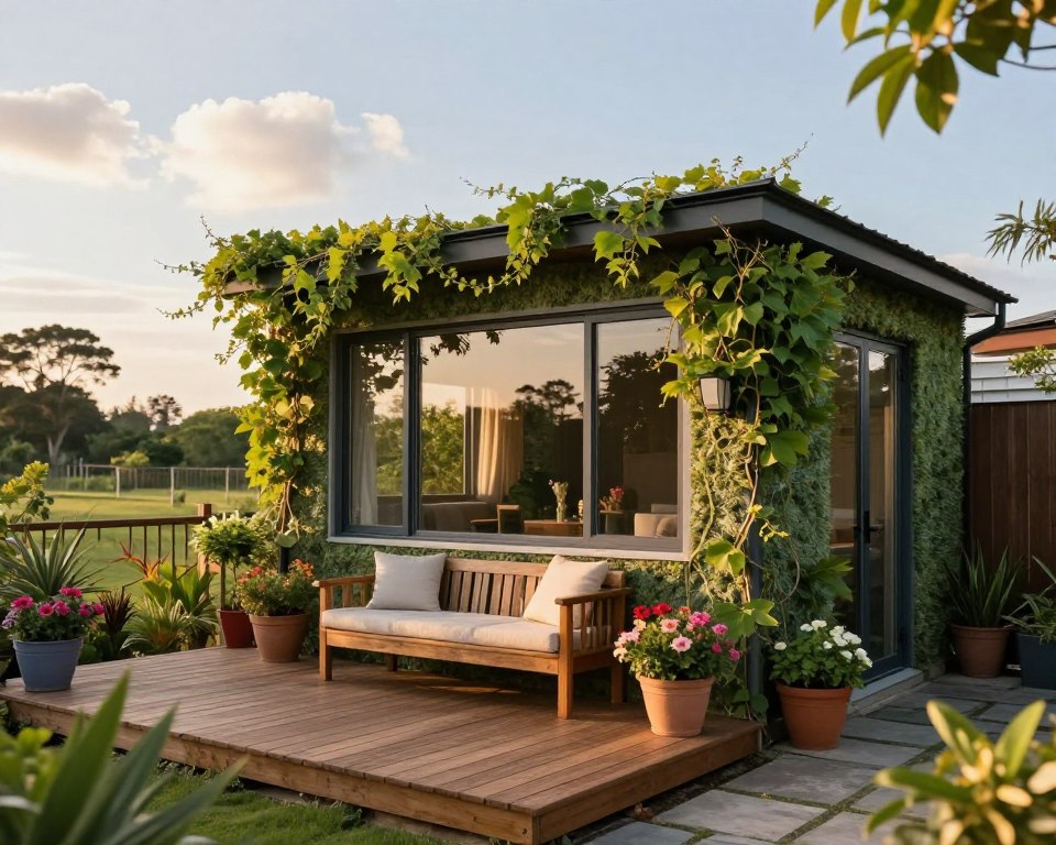 Gartenhaus mit Abhörschutz