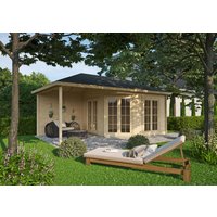 Fjordholz Holz-Gartenhütte Modell Silke 44
