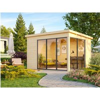 26 % Rabatt: Fjordholz Holz-Gartenhütte Modell Mia 28 B 12m²