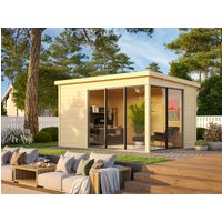 26 % Rabatt: Fjordholz Holz-Gartenhütte Modell Mia 28 C 12m²