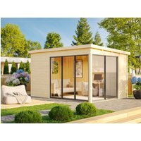 26 % Rabatt: Fjordholz Holz-Gartenhütte Modell Mia 28 D 12m²
