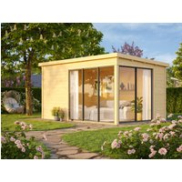 26 % Rabatt: Fjordholz Holz-Gartenhütte Modell Mia 28 E 12m²