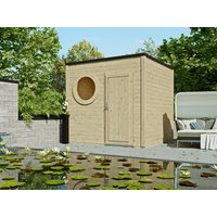 26 % Rabatt: Fjordholz Holz-Gartenhütte Modell Rondo 40 A