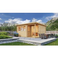 26 % Rabatt: Fjordholz Holz-Gartenhütte Modell Home Office Sam 44