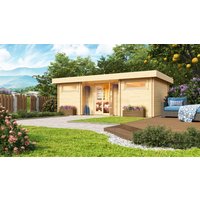 26 % Rabatt: Fjordholz Holz-Gartenhütte Modell Aargau 44