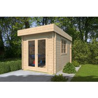 26 % Rabatt: Fjordholz Holz-Gartenhütte Modell Steve 44