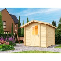 26 % Rabatt: Fjordholz Satteldach Holz-Gartenhütte Modell Eliza 1A
