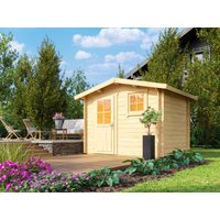 26 % Rabatt: Fjordholz Satteldach Holz-Gartenhütte Modell Eliza 2B