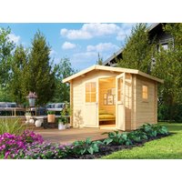 26 % Rabatt: Fjordholz Satteldach Holz-Gartenhütte Modell Eliza 2E