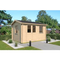 26 % Rabatt: Fjordholz Holz-Gartenhütte Modell Narvic 70 B