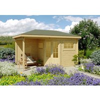 26 % Rabatt: Fjordholz 5-Eck Holz-Gartenhütte Modell Evelyn 2B
