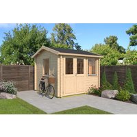 26 % Rabatt: Fjordholz Holz-Gartenhütte Modell Narvic 70 A