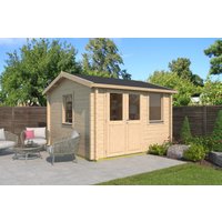 26 % Rabatt: Fjordholz Holz-Gartenhütte Modell Narvic 70 C