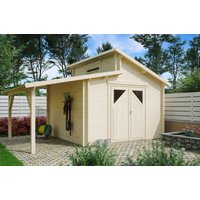 26 % Rabatt: Fjordholz Holz-Gartenhütte Modell Varianta 44 D +SD