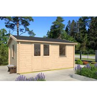 26 % Rabatt: Fjordholz Holz-Gartenhütte Modell Narvic 70 E