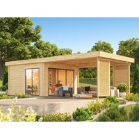 26 % Rabatt: Fjordholz Gartenlounge Modell Carlise 44 Alu 32m²