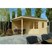 26 % Rabatt: Fjordholz 5-Eck Holz-Gartenhütte Modell Evelyn 3B 12m²