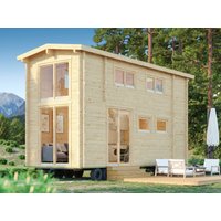 13 % Rabatt: Fjordholz Tiny Holz-Gartenhütte Modell Heritage 70 A 18m²