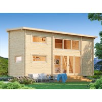 26 % Rabatt: Fjordholz Tiny Holz-Gartenhütte Modell Dream Big 70 A 24m²