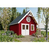 26 % Rabatt: Fjordholz Holz-Gartenhütte Modell Kjell 44 - klassisches 12m²