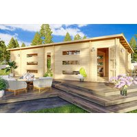 13 % Rabatt: Fjordholz Holz-Gartenhütte Modell Dundee 44 B 24m²