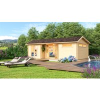 26 % Rabatt: Fjordholz Holz-Gartenhütte Modell Uri 70