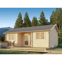 26 % Rabatt: Fjordholz Holz-Gartenhütte Modell Wallis 70