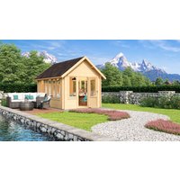 26 % Rabatt: Fjordholz Holz-Gartenhütte Modell Jura 44