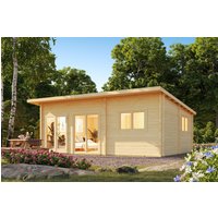 26 % Rabatt: Fjordholz Holz-Gartenhütte Modell Moderna 70