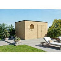 26 % Rabatt: Fjordholz Holz-Gartenhütte Modell Rondo 40 C