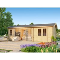 26 % Rabatt: Fjordholz Holz-Gartenhütte Modell Mikelli 44 18m²