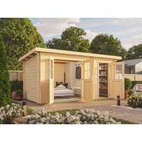 26 % Rabatt: Fjordholz Pultdach Holz-Gartenhütte Modell Ezra 2H, Kief
