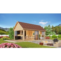 26 % Rabatt: Fjordholz Holz-Gartenhütte Lounge Marek