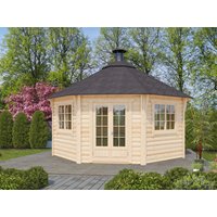 26 % Rabatt: Fjordholz 8-Eck Grillpavillon Modell Gunnar 17m²