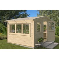 26 % Rabatt: Fjordholz Gewächshaus aus Holz Modell 28 C