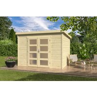 26 % Rabatt: Pultdach Holz-Gartenhütte Modell Ella 28-B