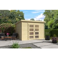 26 % Rabatt: Pultdach Holz-Gartenhütte Modell Ella 28-C
