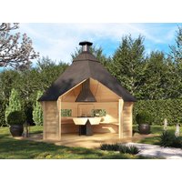 26 % Rabatt: Fjordholz Grillhaus Modell Niklas 12 m²