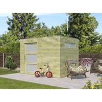 26 % Rabatt: Holz-Gartenhütte Modell QBS-Line 6,30 m²