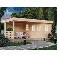 26 % Rabatt: Fjordholz 5-Eck Holz-Gartenhütte Modell Hanno 28
