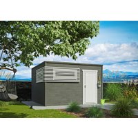 26 % Rabatt: Fjordholz Holz-Gartenhütte Modell Q-BIC Modern 44 D