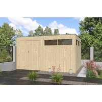 26 % Rabatt: Holz-Gartenhütte Modell QBV-Line 11,89 m²