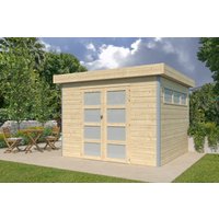 26 % Rabatt: Holz-Gartenhütte Alu-Line Modell Kasuko