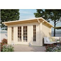 26 % Rabatt: Fjordholz Holz-Gartenhütte Modell Jacob 44 B 12m²