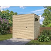 28 % Rabatt: Holz-Gartenhütte Modell QB-Line 4,41 m² 4m²