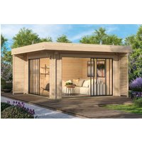 26 % Rabatt: Fjordholz Holz-Gartenhütte Modell Bobby 44 Alu