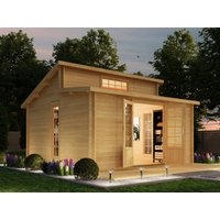 26 % Rabatt: Fjordholz Pultdach Holz-Gartenhütte Modell Lausitz