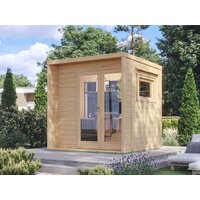 26 % Rabatt: Fjordholz Holz-Gartenhütte  Modell Donny Office 44 A
